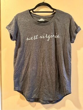 Women's West Virginia Rolled Sleeve Tee